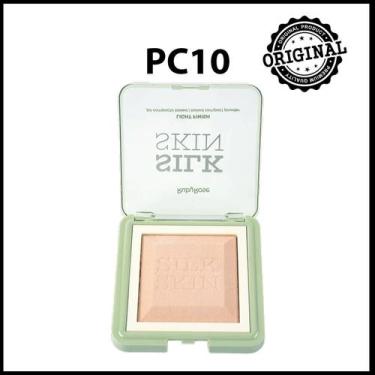 Imagem de Po Compacto Ruby Rose Baked Light Finish Silk Skin HBM403, PC10