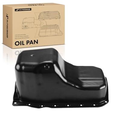Imagem de A-Premium Cárter de óleo do motor com plugue de drenagem compatível com Chevrolet Astro, C10, C1500, C20, C2500, G10, G20, G30, K10, K1500, K2500, P30 e GMC C1500, C2500, G1500, G2500, G35000 , K1500,