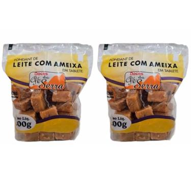 Imagem de Kit com 2 Saquinho de Doce de Leite com Ameixa 200g - Doces Pé da Serra