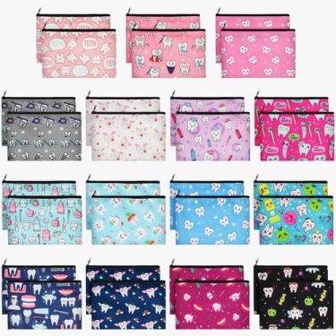 Imagem de Bolsas de maquiagem Silkfly Teeth Dentist Gifts para higienista dental