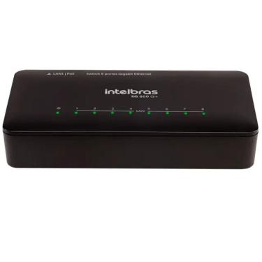 Imagem de Switch Intelbras Gigabit SQ 800Q+ 8 Portas 4760079