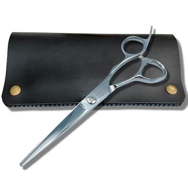 Imagem de Tesoura/tesoura de cabelo profissional de 15 cm da Shihan Shears – Forjada a partir de aço japonês VG-10 – afiada, design ergonômico