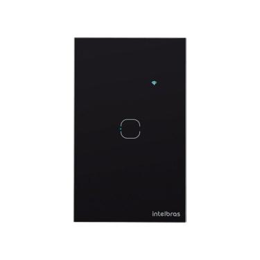 Imagem de Interruptor Smart Zigbee Touch 1 Preto Ezs 1001 4850053