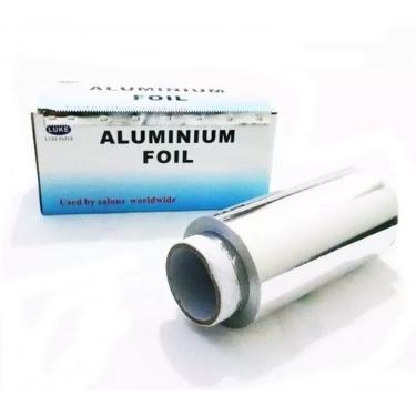 Imagem de Papel Alumínio Para Mechas Cabeleireiro  50 Mts