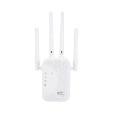 Imagem de Repetidor Amplificador WiFi Dual Band 2.4G 5G 1200 300Mbps Expansor De