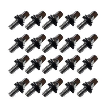 Imagem de Kit 20 Parafuso Para Pedal De Bumbo Bateria 12Mm X 5Mm 7/32