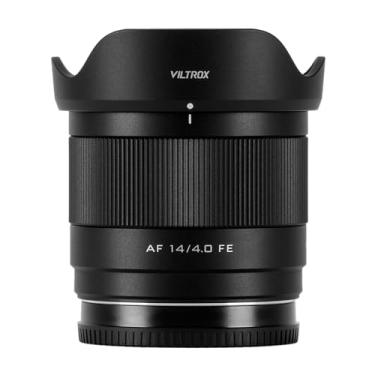 Imagem de VILTROX Lente de quadro completo de montagem 14 mm f4.0 FE, AF 14 mm f/4 E para Sony e-Mount, lente grande angular Prime para Sony a6400 a6500 a6600 ZV-E10 FX30 A6700 a7C ZV-E10II a7 a7RLL/A, a7LL/A