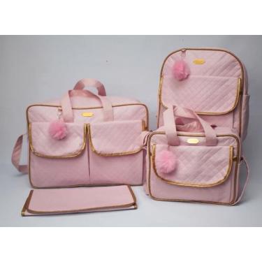 Imagem de Bolsa bebê kit maternidade - MORGANA BOLSAS, Rosa