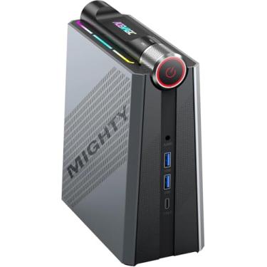 Imagem de ACEMAGIC Computador para jogos Mini Gaming PC 12th i9-12900H (até 5.0GHz, 14C/20T) 32GB RGB DDR4 512GB M.2 NVMe PCIe 4.0 SSD, Mini PC [3 modos ajustáveis/luzes RGB] Mini computador WiFi6, BT5.2
