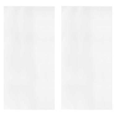 Imagem de PATIKIL Furo de malha de poeira 100 x 50 cm 0,1 cm, 2 peças de filtro de poeira de PVC para refrigerador de computador, capa de PC para refrigerador de computador, capa de ventilador à prova de poeira