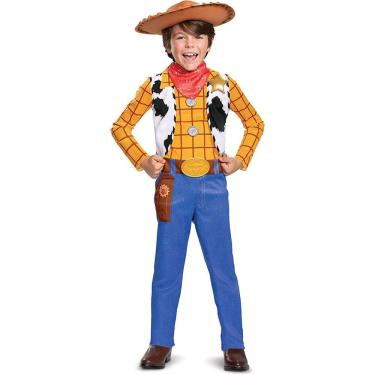 Imagem de Toy Story Woody Boys Tamanho L 10/12 Traje Disney Cowboy Chapéu
