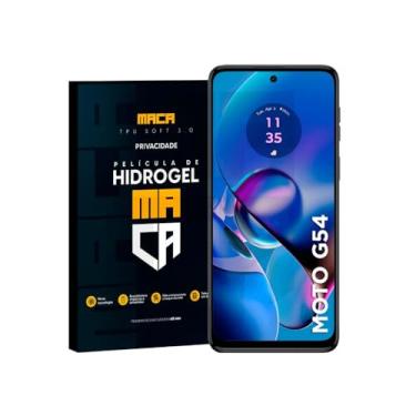 Imagem de Película de Hidrogel Moto G54 Anti Espião Privacy Frontal MACA
