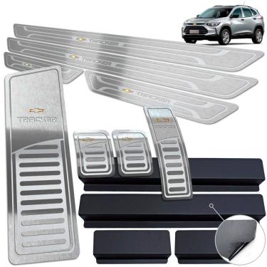 Imagem de Descanso Soleira Pedaleira Manual Prata Tracker 2020