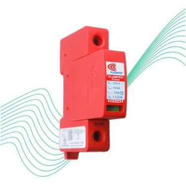 Imagem de Dps Clamper Vcl 275v 15ka Protetor De Surto Anti Raio C/ Nfe, Dps Disp