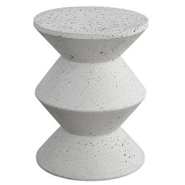 Imagem de Mesa auxiliar varanda, sala de estar, sofá, mesa auxiliar, pequena mesa de centro, mesa de terraço, mesa de cabeceira moderna e simples para quarto mesa auxiliar para sofá