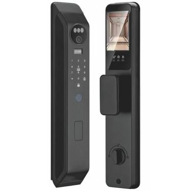 Imagem de Fechadura Digital Eletronica Biometria Wifi App Reconhecimento Facial Tag Cartao Senha Celular Smartphone Residencial