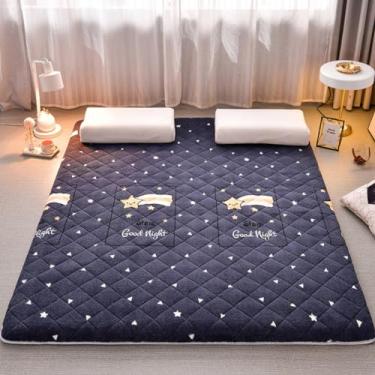 Imagem de 5JJJLOOOPP Colchão de cama, semi-duplo, alta resiliência, pode ser usado por um longo tempo, colchão, outono/inverno, 150 * 200 cm, amortecimento melhorado, sem entupimento (cor 3, 90 * 200 cm)