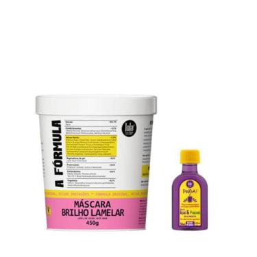 Imagem de Kit Lola A Fórmula Máscara 450ml e Pinga! Óleo de Açaí e Pracaxi 50ml 
