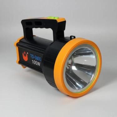 Imagem de Lanterna Led Tática 100w Super Potente 2km Caça E Camping - Yeet