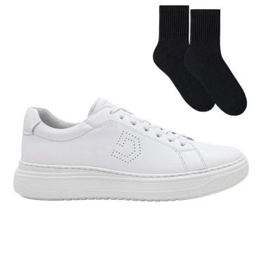 Imagem de Kit Sapatênis Democrata Joe Ultra Light Masculino + Par De Meia