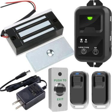 Imagem de Fechadura magnética elétrica UHPPOTE 60kg para armário de gaveta