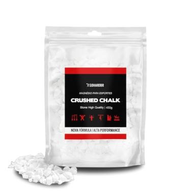 Imagem de Crushed Chalk - Carbonato de Magnésio pedra triturado (450 gramas) - Magnesio triturado para escalada ginastica e levantamento de peso calistenia lpo cross fit baquetas e bateria