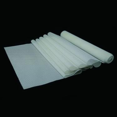 Imagem de YumiDaya Tapetes de Silicone para Desidratador, Reutilizáveis, Antiaderentes, para Frutas e Legumes, Branco, Retangular