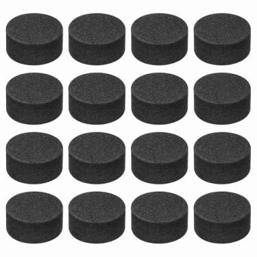 Imagem de Generic 16 almofadas de pé com isolamento de alto-falante unilateral, 20 mm x 10 mm, espuma antiderrapante, base de absorção de choque, amplificador de pé, tapete para alto-falante, sistema de som de