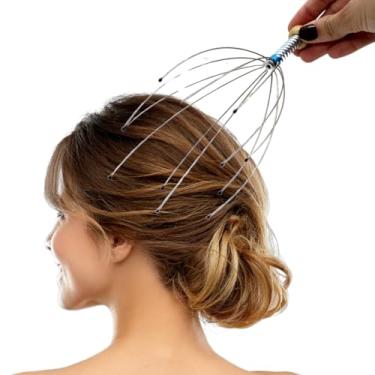 Imagem de Massageador Japonês De Cabeça Cafuné Relaxante Anti Stress de Arame