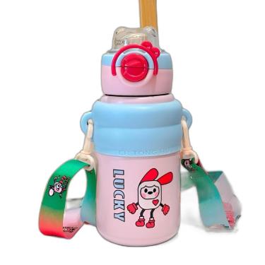 Imagem de Garrafa Infantil Térmica Divertida Inox Resistente