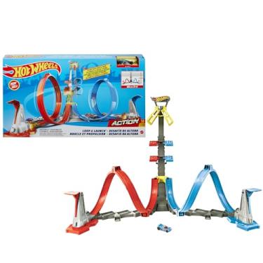 Imagem de Hot Wheels Action Pista de Brinquedo Desafio de Altura para crianças a partir de 5 anos