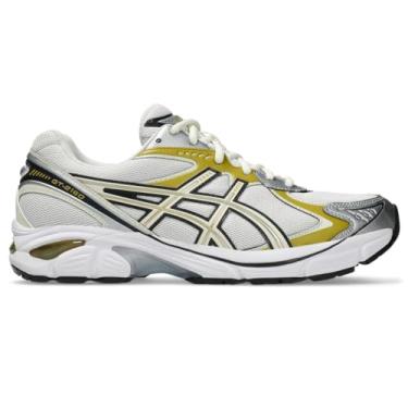 Imagem de ASICS GT-2160 - Tênis de corrida masculino casual (prata/amarelo/creme), Prata/amarelo/creme, 41