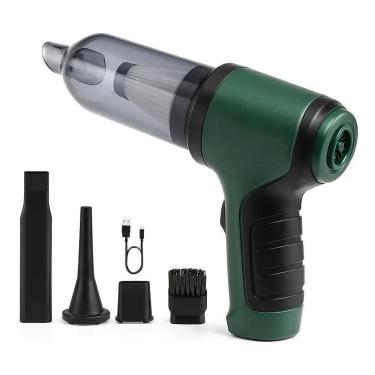 Imagem de 2X Mini Aspirador Pó Soprador Vácuo 3Em 1 Portátil Recarregá