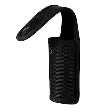 Imagem de Suporte de spray de pimenta, coldre de nylon para lanterna, bolsa de spray de pimenta com aba superior para cinto de serviço, coldre de spray de pimenta para MK3 MK4, acessórios de cinto de serviço