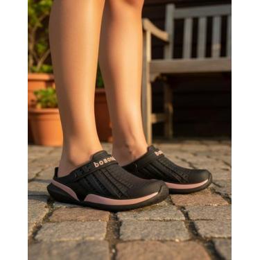 Imagem de Sandália Babuche Flow Boaonda Academia Conforto Impacto, Preto, 39