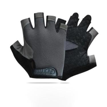 Imagem de Luvas de ciclismo luvas de bicicleta de meio dedo para bicicleta de estrada MTB luvas masculinas antiderrapantes para absorção de choque para fitness ciclismo