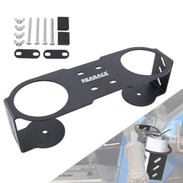 Imagem de REARACE Suporte duplo para bebidas Grab Bar adequado para Talon 1000R / X 2019-2023, Talon 1000X-4, Teryx KRX 1000 2020-2023