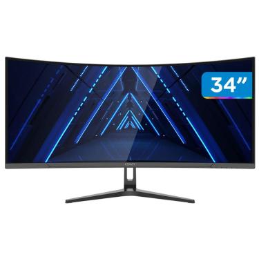 Imagem de Monitor Gamer Curvo 34" 180Hz 1ms Full HD R1500 Legacy GW34WQ180 2 HDMI 2 DisplayPort Freeysnc G-sync