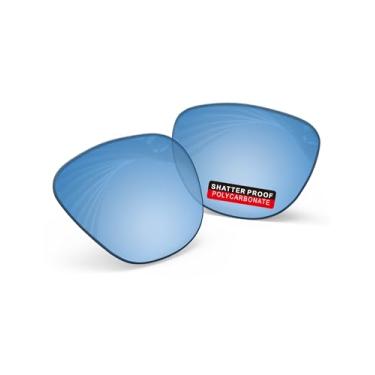 Imagem de iLikeo Lentes de reposição PRO+ policarbonato não polarizadas para óculos de sol Ray-Ban Meta Skyler RW4010 52 mm - HD azul