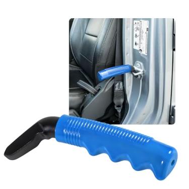 Imagem de MUQIDA Maçaneta de porta de carro para idosos, alça de suporte portátil, barra multifuncional de assistência de trava de porta, dispositivo de assistência de segurança de mobilidade em pé de veículo