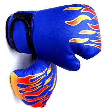 Imagem de Generic Luvas de Boxe Infantis, Luvas de Saco de Boxe Estendidas para Muay Thai, Grossas de Proteção Completa para Muay Thai (#3)