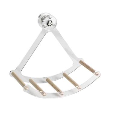 Imagem de Fxzqgnh Roda de Exercícios para Papagaios, Brinquedo para Pássaros, Roda de Treinamento para Papagaios, Enriquecimento Ambiental Multifuncional, Gaiola de Ati, L Wood Stick