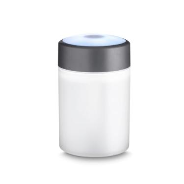 Imagem de Umidificador e Difusor de Óleo Essencial USB Portátil 300ml | LED RGB e Fixo | Silencioso, Recarregável | Ideal para Escritório, Casa e Aromaterapia