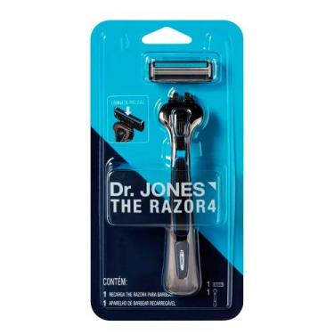 Imagem de Aparelho barbear dr. jones the razor 4 lâminas