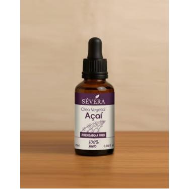 Imagem de Óleo Vegetal Açaí da Amazônia 100% Puro, Prensado a Frio, Firmador Natural da pele, Renovação e iluminação da pele - 20ml