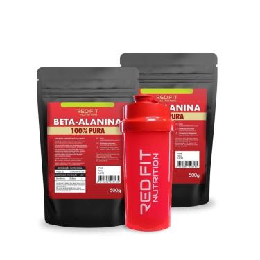 Imagem de Red Fit Nutrition Kit Beta-Alanina 500g ( 2 Unidades )-Unissex