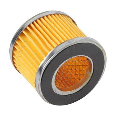 Imagem de Elementos de filtro de papel de alta eficiência, substituição durável do filtro de admissão do compressor de ar para compressor de ar de pistão, resina epóxi de alumínio, fibra