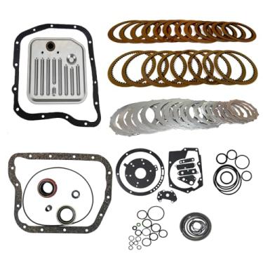 Imagem de FIWARY Kit de reconstrução mestre de transmissão 46RE 47RE A518 A618 com filtro para Dodge Dakota Durango Ram 1500 2500 3500 1998-2002 Kit de reparo completo para câmbio de deslizamento