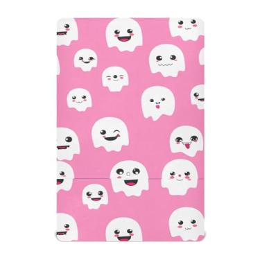 Imagem de Wassud Lençóis de berço respiráveis com estampa de Halloween, capas de colchão de berço de 68 x 99 cm, neutros para meninos e meninas (serve para berço padrão e pacote e brincadeira)