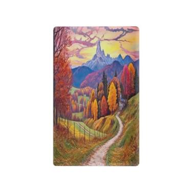 Imagem de Wassud Placa de cobertura de interruptor de luz de cenário bonito, capas de tomadas duplex, placa de parede, decoração de casa, sala de estar, quarto, decoração